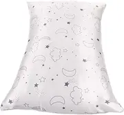 Toddmomy Cute Cartoon Pillowcase Skin Friendly Travel Pillow Cover with Envelope Closure Comfortable Easy to Clean for School The Go Use