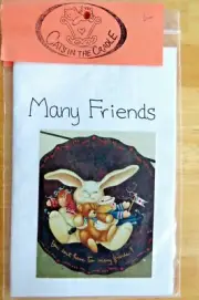 LINDA MCFADDEN 1996 BUNNY RAG DOLL TEDDY BEAR PAINTING PATTERN PACK