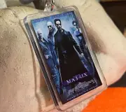 The Matrix Keyring Keychain - Mini Movie Poster in Acrylic FREE POST