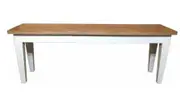 MF Solid Oak Timber Bench without Breadboard