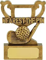 SilverTrophy: Nearest the Pin Prize Championship Mini Cup Trophy, Commemorative Award, Competition, Winners, Driver, Golf Clubs, Ball Group Golf Professional Tournaments.