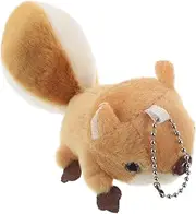 GETAJGHSD Cute Squirrel Plush Keychain Pendant Adorable Stuffed Animal Bag Charm for Backpacks Unique Design Fine Craftsmanship present for Animal Lovers