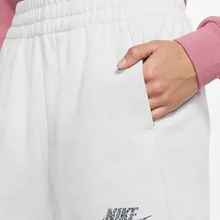 Nike NSW Short FT M2Z 女款 灰白 棉質 慢跑 休閒 短褲 CU6406-094