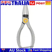 Mini Fishing Pliers Aluminum Alloy Fishing Scissors for Fisherman Angler (Gold)