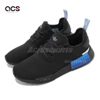 在飛比找Yahoo奇摩購物中心優惠-adidas 休閒鞋 NMD R1 男鞋 黑 藍 Boost