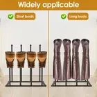 Boot Rack Creative Floor Standing Boot Shoe Rack Metal Boot Rack Organizer TayWE