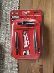 Milwaukee Step Drill Bit Set With Soft Case New