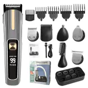 Professional Men's Barber Set Multi Functional Hair Clipper Nose Hair Trimmer USB Charging Cordless Razor Styling Tool