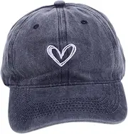 [YARNOW] Retro Peaked Cap Hats for Men Vintage Printed Washed Baseball Hat Vintage Caps Denim Hat Men Vintage Baseball Hat Distressed Trucker Hat Straw Sun Hat Cotton Khaki