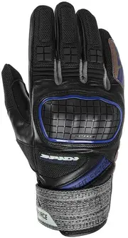 Spidi X-Force Motorcycle Gloves, black-blue, Size M for Men Black Blue