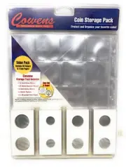 Cowens Coin Storage Pack of Assorted Mylars® and Storage Sheets - Starter Pack