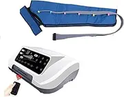 Dremdo Electric Air Compression Massager Air Wave Device Massage Recovery Boots, Portable Pressotherapy Circulation Healthcare, Promote Blood Circulation and Relieve Fatigue,Blue,B