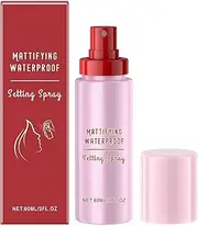 Imaginaryl Powder Melt Glass Setting Spray,Smooth Finish- Size Setting Spray, Makeup Wear Up to 12 Hours, Hydrating,1PCS