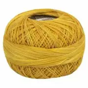 Lizbeth Egyptian Cotton Crochet Thread Size 80 Color 180 Honey Drizzle