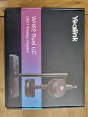 Yealink WH62 Dual UC DECT Wireless Headsets - Black