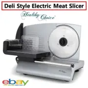 Meat Slicer Deli Style Electric Stainless Meat Cutter Blade Machine Salami Ham