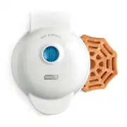 Dash Halloween Spider Web Mini Waffle Maker 4" Cooking Surface Nonstick #833