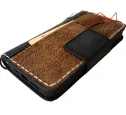 Genuine Leather Case fo Galaxy s22 S23 S24 S25 Ultra Wallet Note s21 s 25 Black