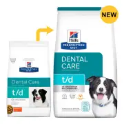 Hill's Prescription Diet T/D Dental Care Chicken Flavour Dry Dog Food 11.3 Kg