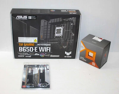 AMD Ryzen 5 7600X3D CPU ASUS B650-E TUF Gaming WiFi AM5 G.Skill 32GB DDR5 6000