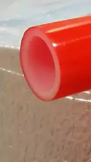 1' -250' coil - RED Oxygen Barrier PEX B Tubing Htg/PLbg/In Floor Htg