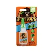 Gorilla Glue Super Glue Gel, Fast-Set, Thicker Control Formula, Anti-Clog 20gm