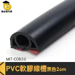 博士特汽修 走線槽 走線 電線收納盒 MIT-CDB20 電信配線 裝飾管 軟膠線槽 電話配線槽