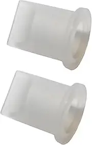 2 Pieces 37 x 23 x 50mm Silicone Duckbill Valve One-Way Check Valve for Liquid and Gas Backflow Prevent
