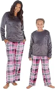 [Undercover] Ladies Luxury Soft Fleece Long Pyjamas PJs with Free Matching Eyemask