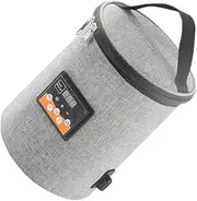 Baby Bottle Warmer Food Warming Tote Temperature Display Cup Storage Bag Picnic Large Capacity Feeding USB Handbag Car Travel