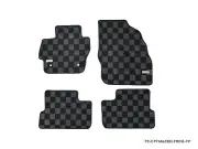 PHASE 2 RACE FRONT & REAR FLOOR MATS FOR 10-13 MAZDA 3 BL