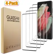 For Samsung Galaxy S21 Ultra S21+ S21 5G Clear Tempered Glass Screen Protector