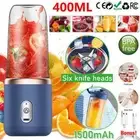 Smoothie Maker Portable Blender Bottle Juice Shaker Electric Fruit Juicer USB