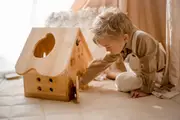 Q Toys Wooden Barn House