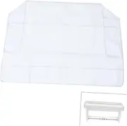 JOINPAYA Piano Cover Keys Transparent Peva Protector for Digital Electronic Keyboards Design with Stitching Edge Fit for Key Keyboards for Dust and Sun Protection