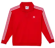 New adidas Men's Adicolor Funnel Neck Track Top Better Scarlet Jacket Size S
