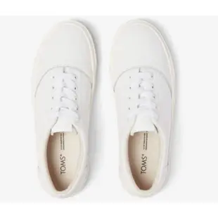 🔥卡拉國內外代購🔥限時優惠預購 Toms 女生真皮小白鞋 真皮款 白色