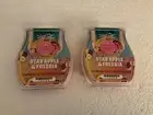 SCENTSY WAX BARS - ISLAND DAYS - STAR APPLE & FREESIA - LOT OF 2 BARS