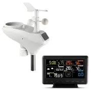 Dev King Wireless WiFi Professional Weather Station Solar Sensor LCD UV Light