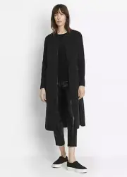 W179 NWT VINCE WOOL BLEND SHELL WOMEN COAT SIZE XS $695