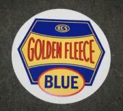 Golden Fleece 'Blue' Hex logo vinyl sticker for petrol bowser / pump
