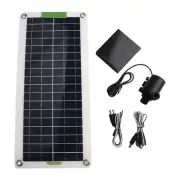 Sustainable 50W Solar Panel Water Pump Kit for Eco Friendly Water Features