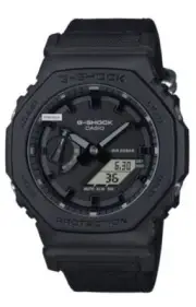Casio - GA-2100BCE-1AER, G-Shock RESIN BLACK digital quartz Watch