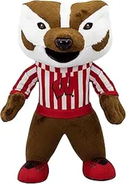 Bleacher Creatures Wisconsin Badgers Bucky Badger 10" Mascot Plush Figure - A Mascot for Play or Display