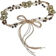 [ILuvatar] Women's Bohemian Style Rope Braid Waist Belt U33