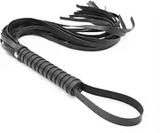 Male bundling and restraint whip, male sex toys, sexual bundling leather whip, male SM series props (black)