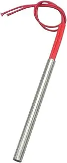 Single-End Heating Tube, 2pcs Heating Cartridge 220V Air Heater Element 12x120mm 350W/450W/580W(220v,201SUS 350W 12x120mm)