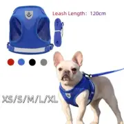 Dog Harness and Leash Set Small Dog Cat Chest Harness Leash Medium Pet Supplies