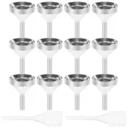 10 Pcs Tiny Funnel Small Metal Funnel Miniature Funnel Small Funnels Bottles