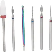 CERAMIC NAIL DRILL BIT SET HIGH STRENGTH TUNGSTEN CERAMIC CUTICLE REMOVER FOR NAIL ARTIST BEGINNERS